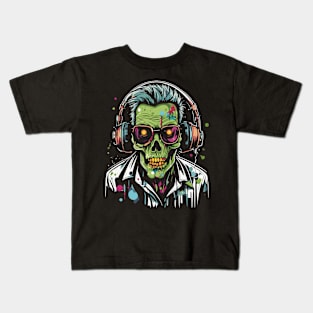 Zombie Pop Art 2 Kids T-Shirt